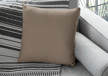 Abstract Soft Hues Brown Beige Throw Pillow