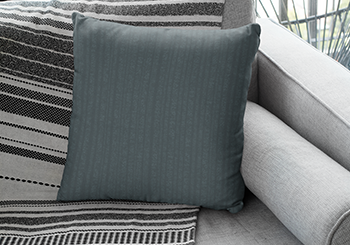 Abstract Soft Hues Steel Blue Throw Pillow