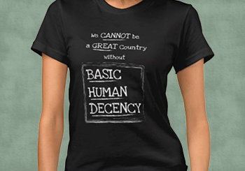 Great Country Basic Human Decency T-Shirt (Dark)