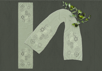 Interfaith Minister Stole (Sage Green) Scarf