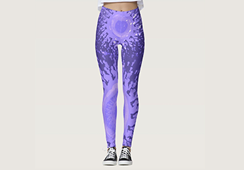 Purple Splash Leggings